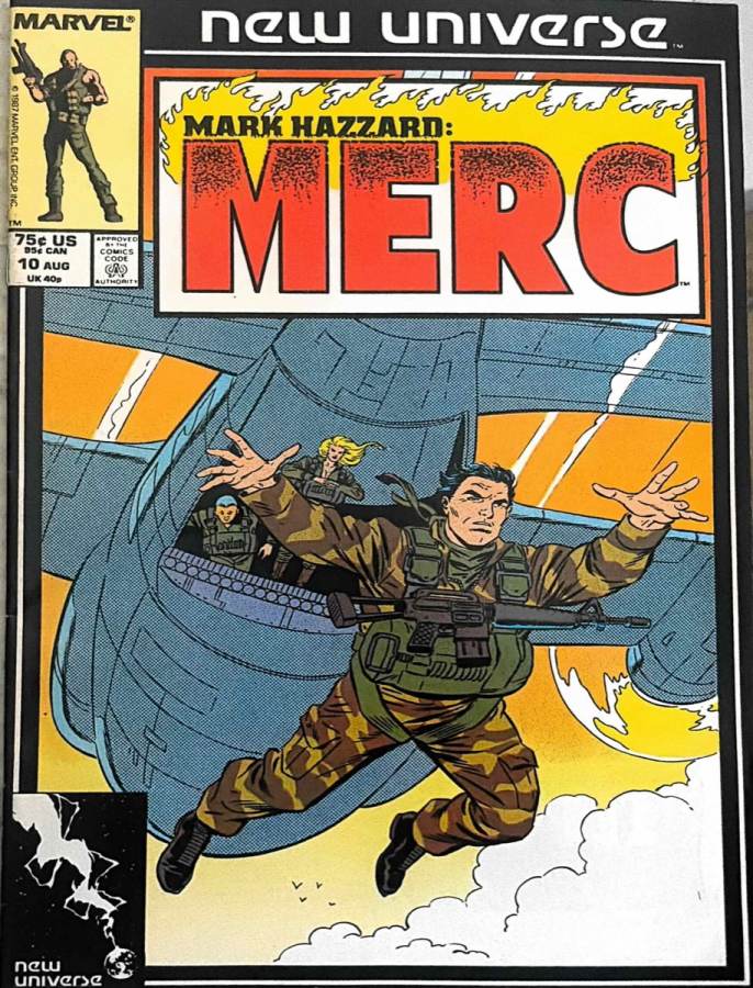 Mark Hazzard: Merc #10 cover