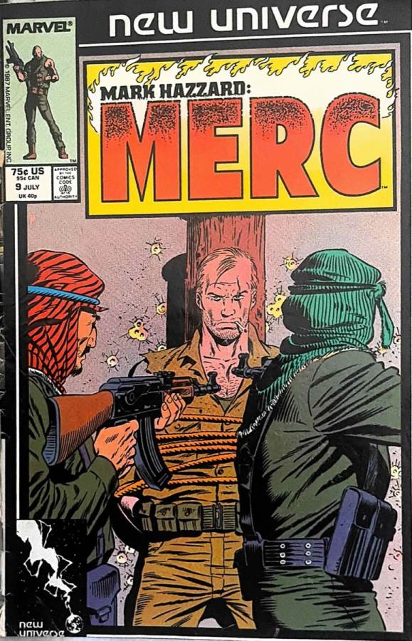 Mark Hazzard: Merc #9 cover