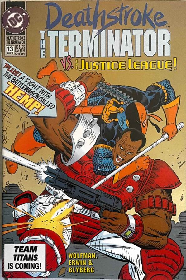 Deathstroke the Terminator #13 cover