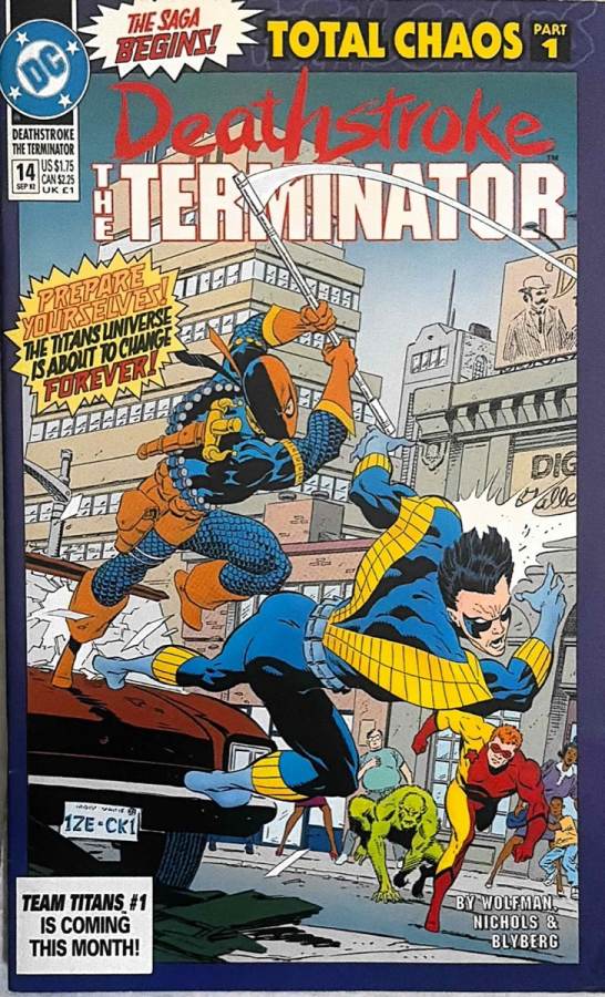 Deathstroke the Terminator #14 cover