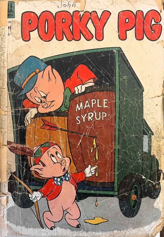 Porky Pig #33 (1954) Dell Comics GD- cover