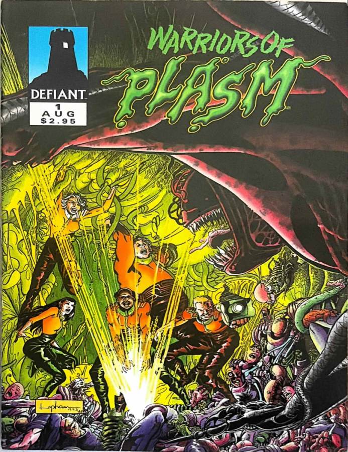 Warriors of Plasm #1 cover