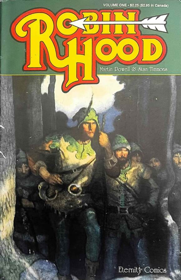 Robin Hood #Vol. 1 (1989) Eternity Comics VF cover