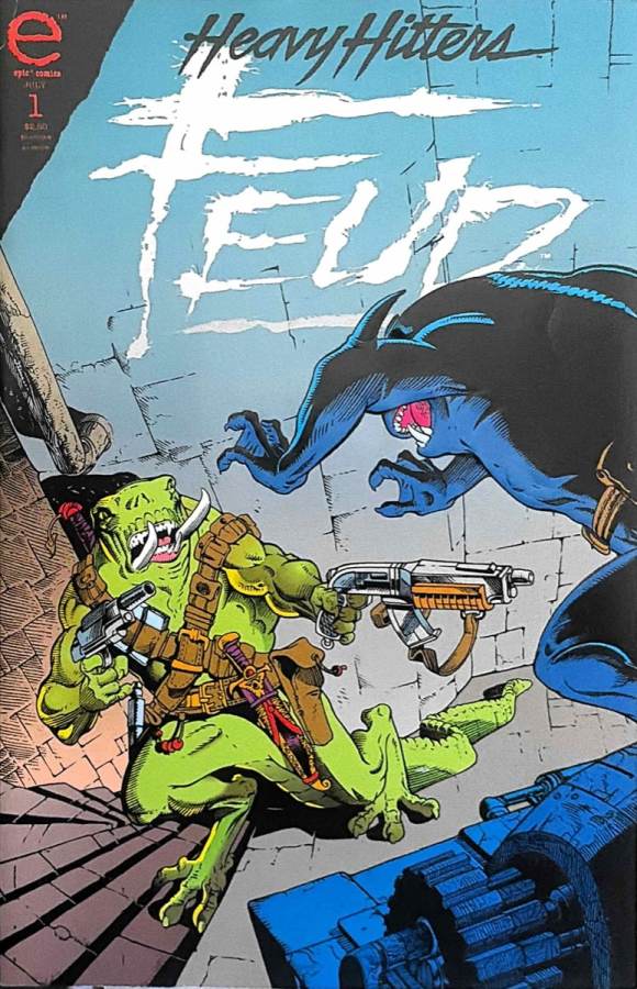 Heavy Hitters: Feud #1 Eclipse Comics NM cover