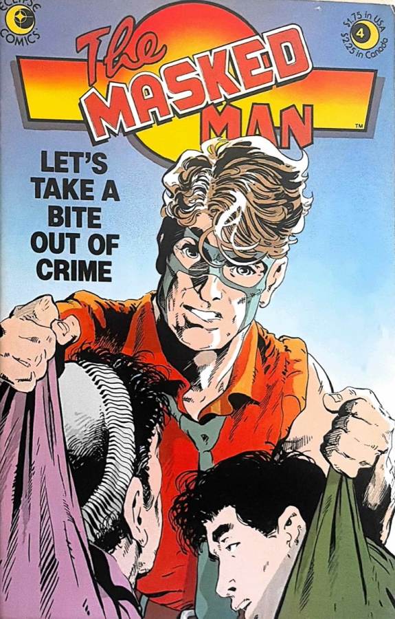 The Masked Man #4 cover