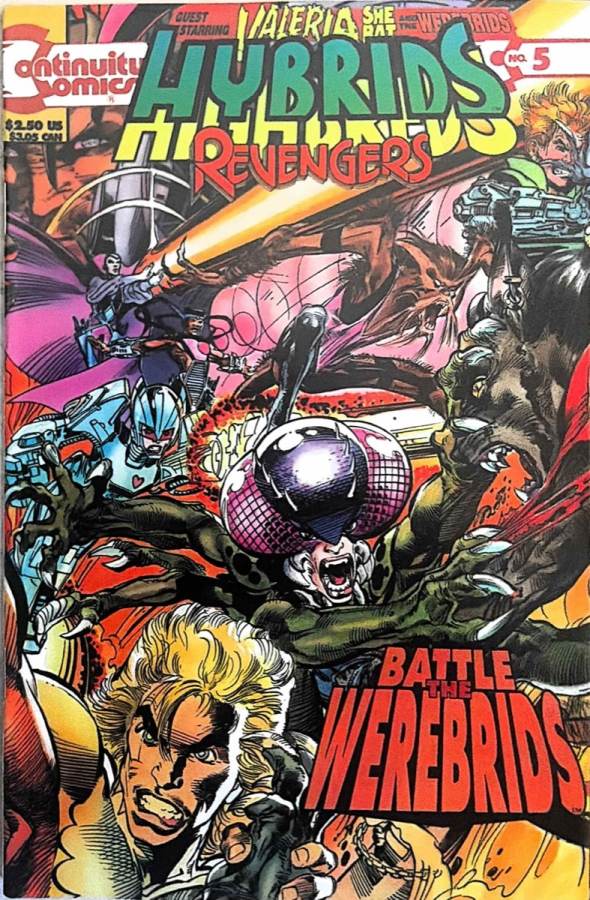 Hybrids: Revengers #5 cover