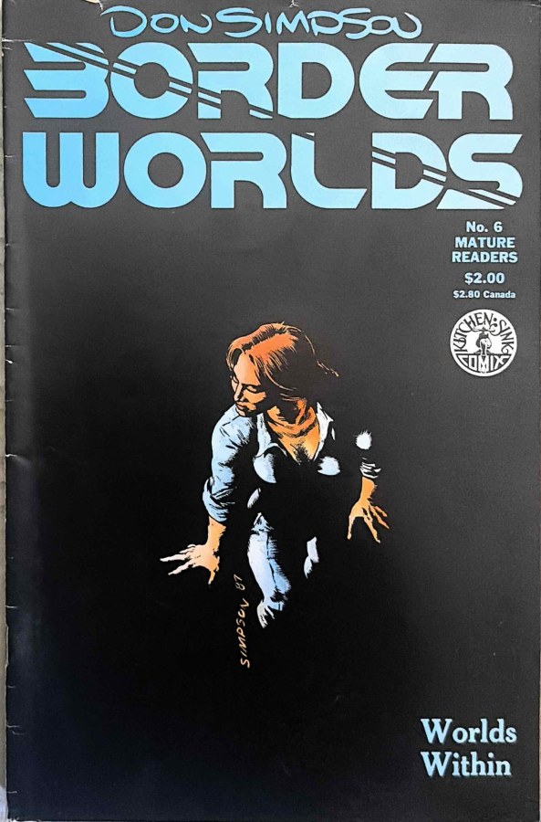 Border Worlds #6 (1987) Kitchen Sink Comics cover