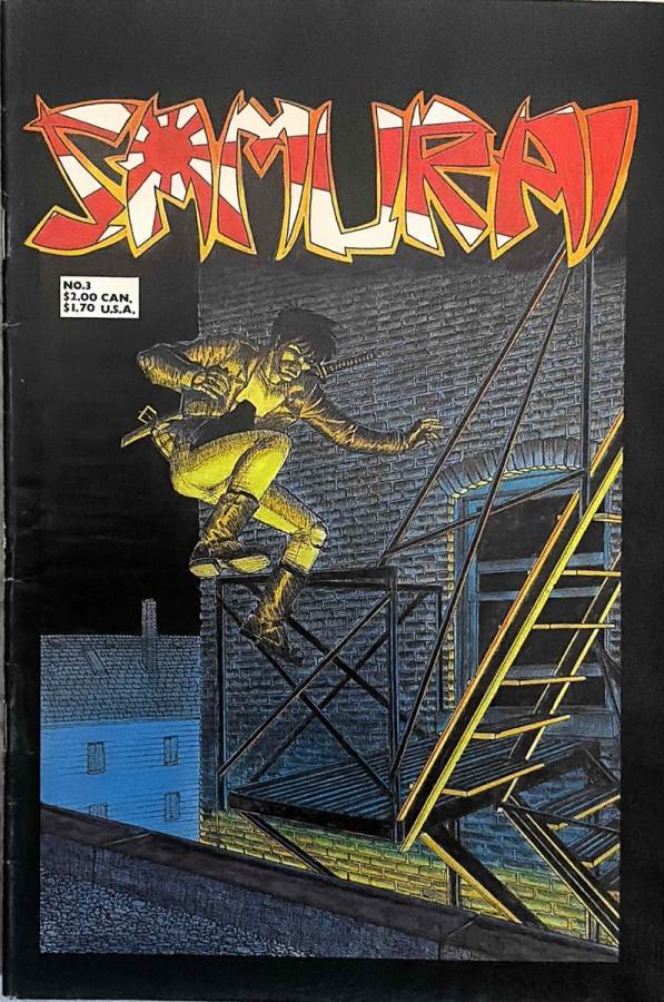 Samurai #3 cover