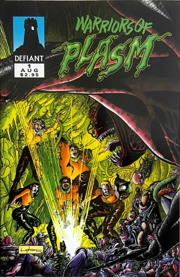 Warriors of Plasm #1 cover