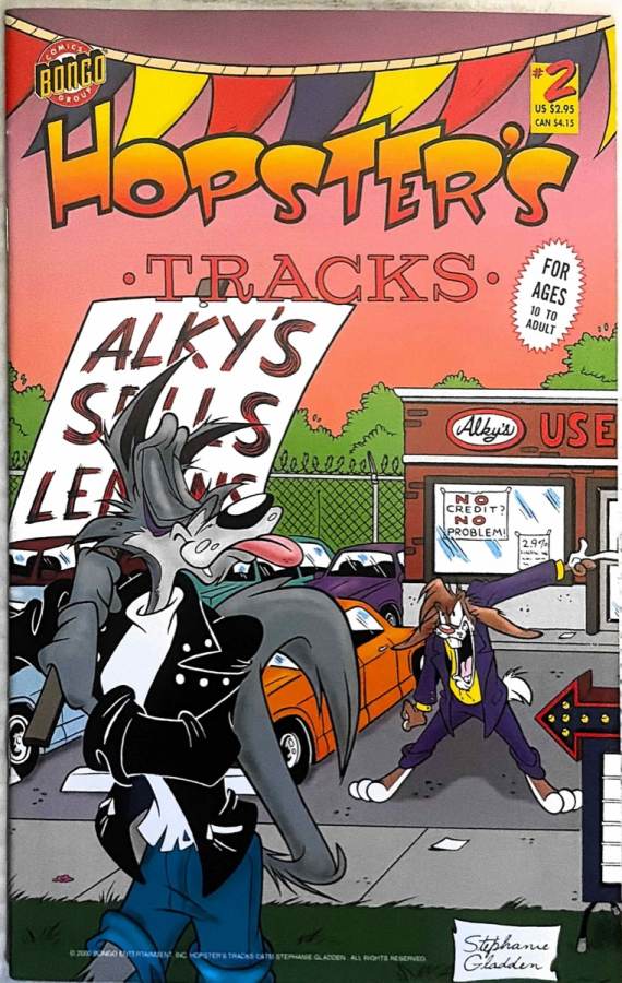 Hopster's Tracks #2 cover