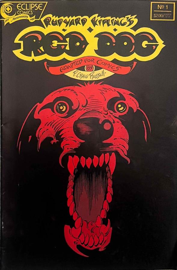 Rudyard Kipling's Red Dog #1 cover