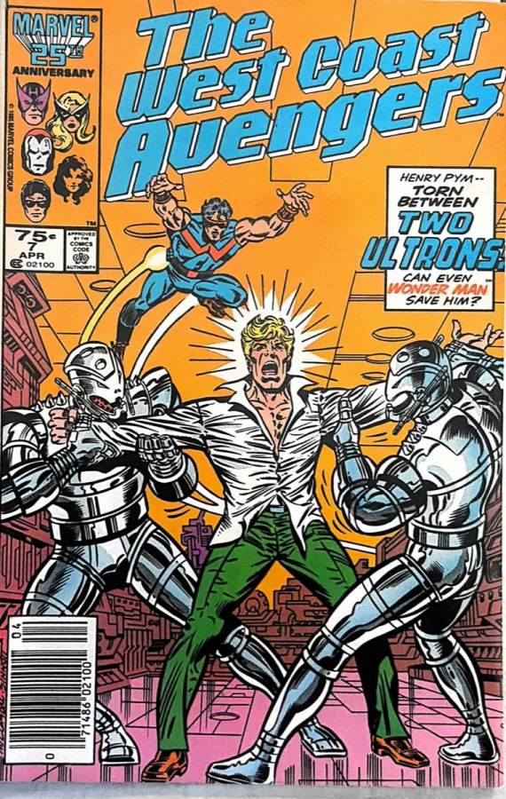 The West Coast Avengers #7 cover