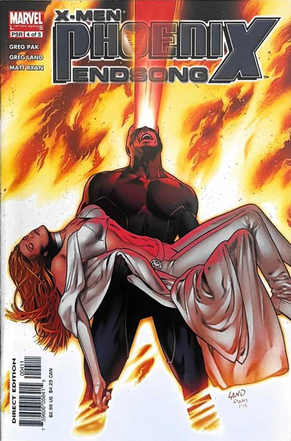 X-Men: Phoenix - Endsong #4 (2005) Marvel NM cover