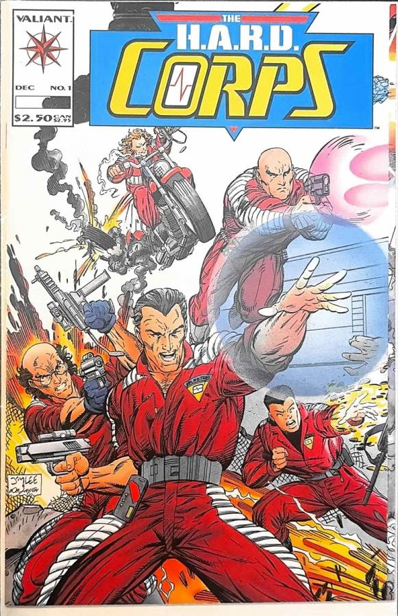 The H.A.R.D. Corps #1 (1992) Valiant NM cover