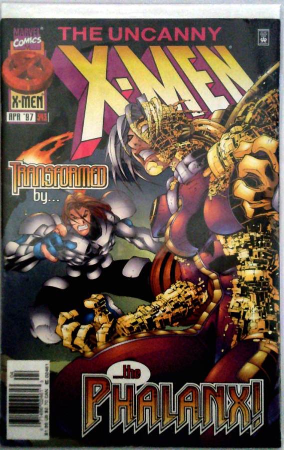 The Uncanny X-Men #343 cover