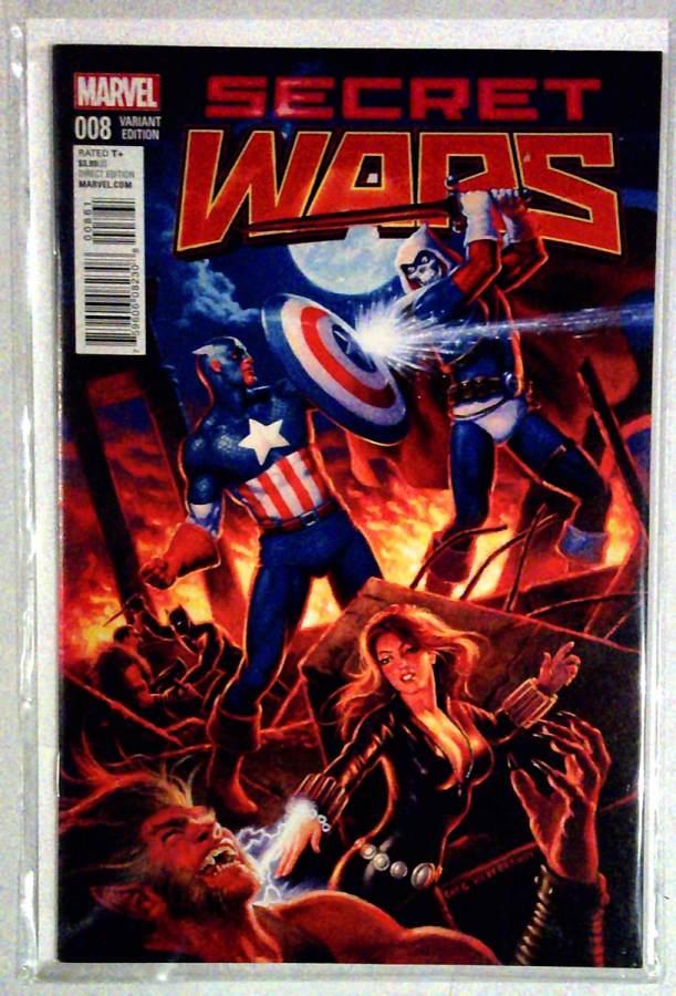 Secret Wars #8 cover