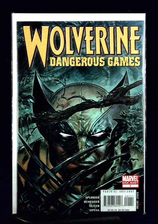 Wolverine: Dangerous Games #1 (2008) Marvel Comics unassessed cover