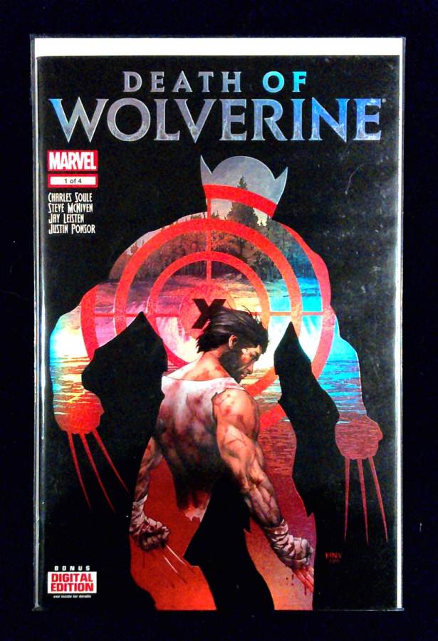 Death of Wolverine #1 cover