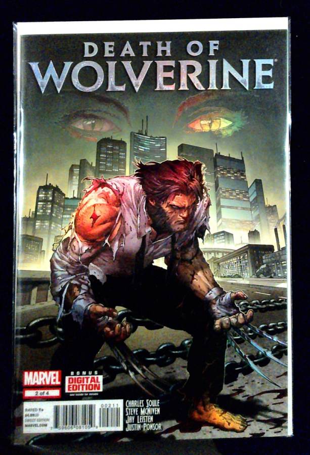 Death of Wolverine #2 (2014) Marvel Comics unassessed cover