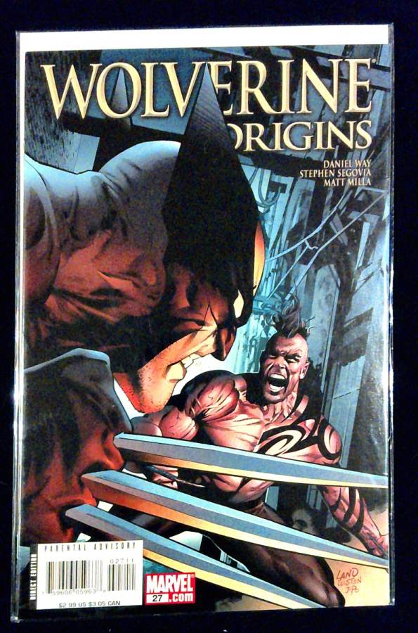 Wolverine Origins #27 cover
