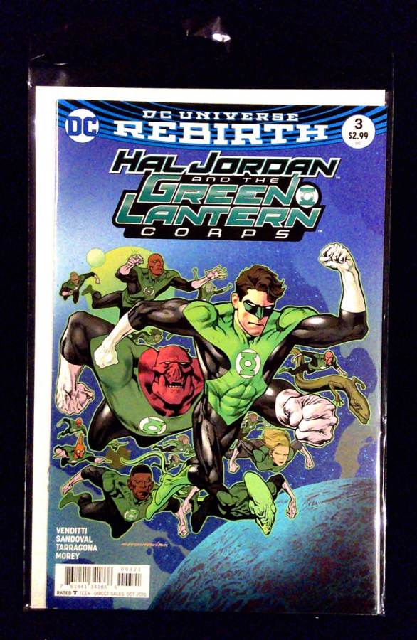 Hal Jordan and the Green Lantern Corps #3 cover