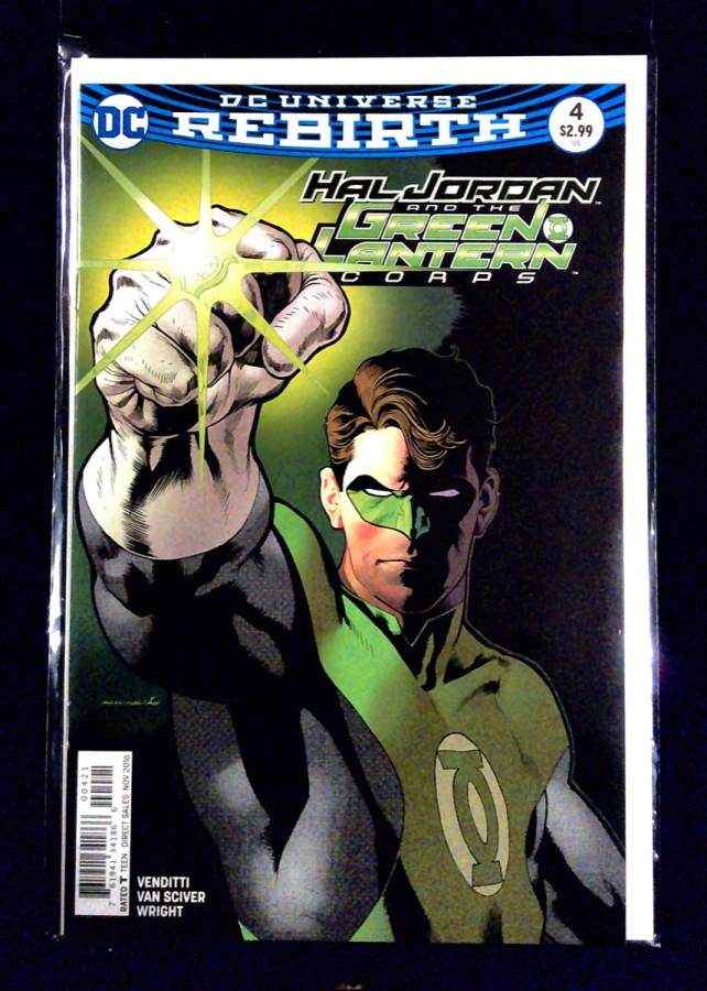 Hal Jordan and the Green Lantern Corps #4 (2016) DC Comics unassessed cover