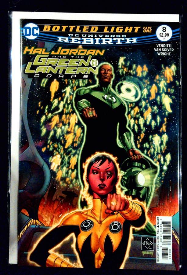 Hal Jordan and the Green Lantern Corps #8 (2017) DC Comics unassessed cover