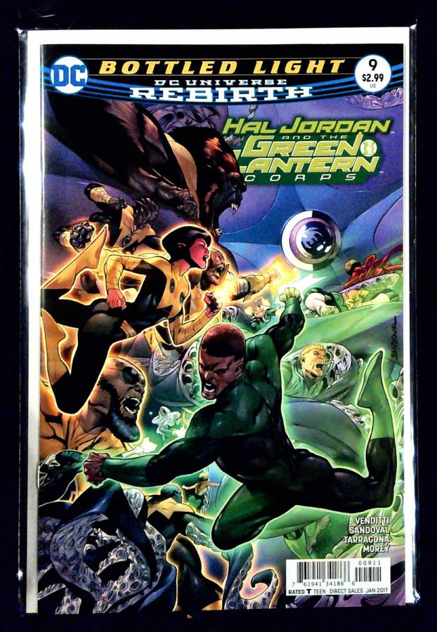 Hal Jordan and the Green Lantern Corps #9 (2017) DC Comics unassessed cover