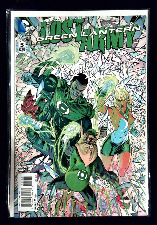 Green Lantern: Lost Army #5 (2015) DC Comics unassessed cover
