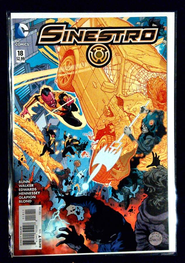 Sinestro #18 cover