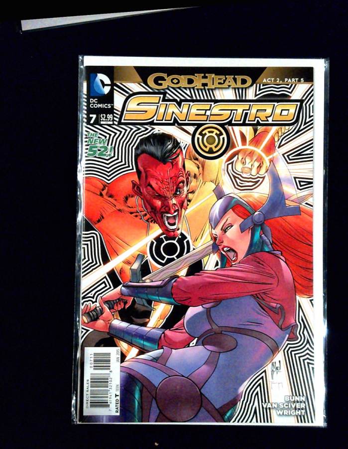 Sinestro #7 cover