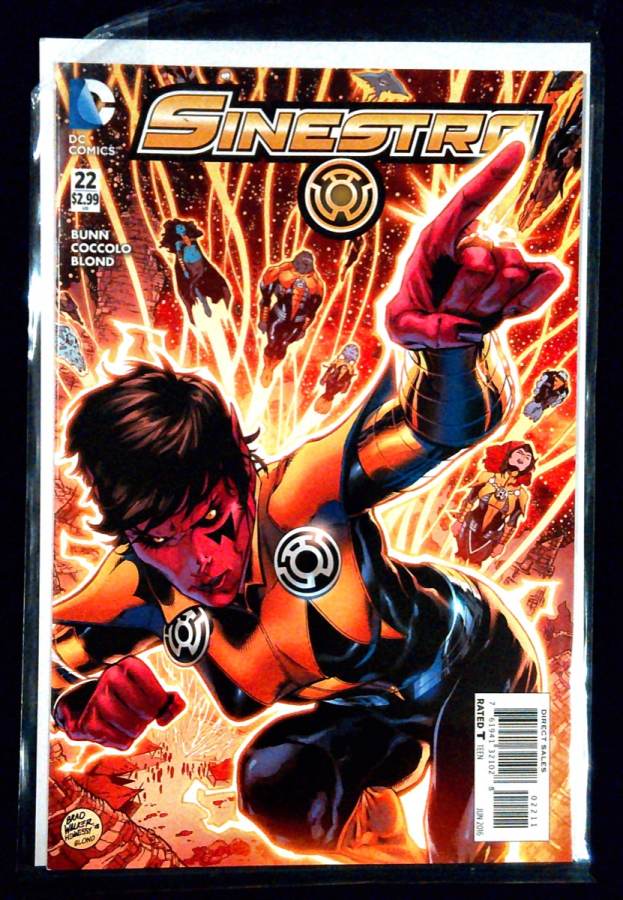 Sinestro #22 cover