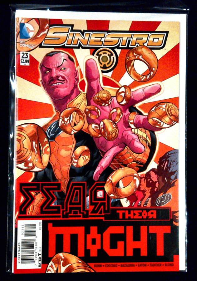 Sinestro #23 cover