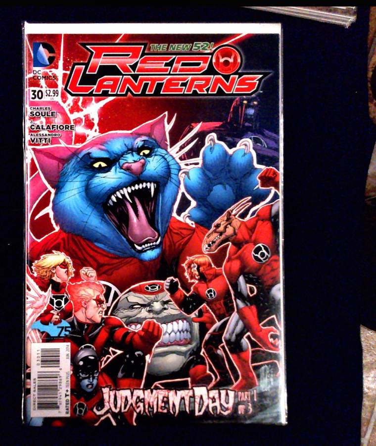 Red Lanterns #30 cover