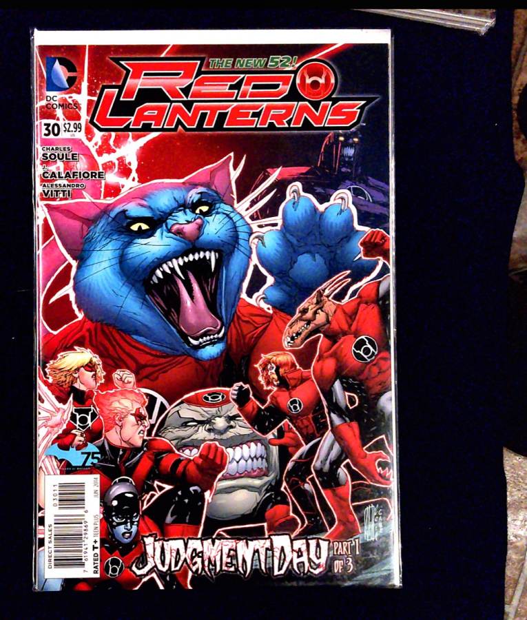 Red Lanterns #30 cover