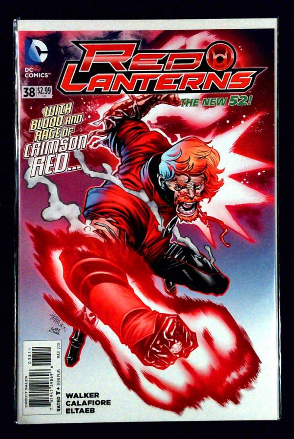 Red Lanterns #38 cover