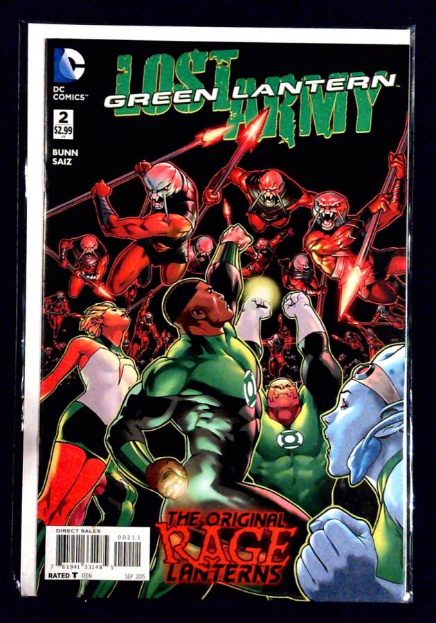 Green Lantern: Lost Army #2 cover