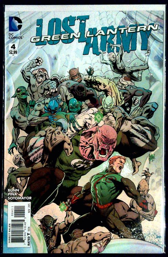 Green Lantern: Lost Army #4 cover