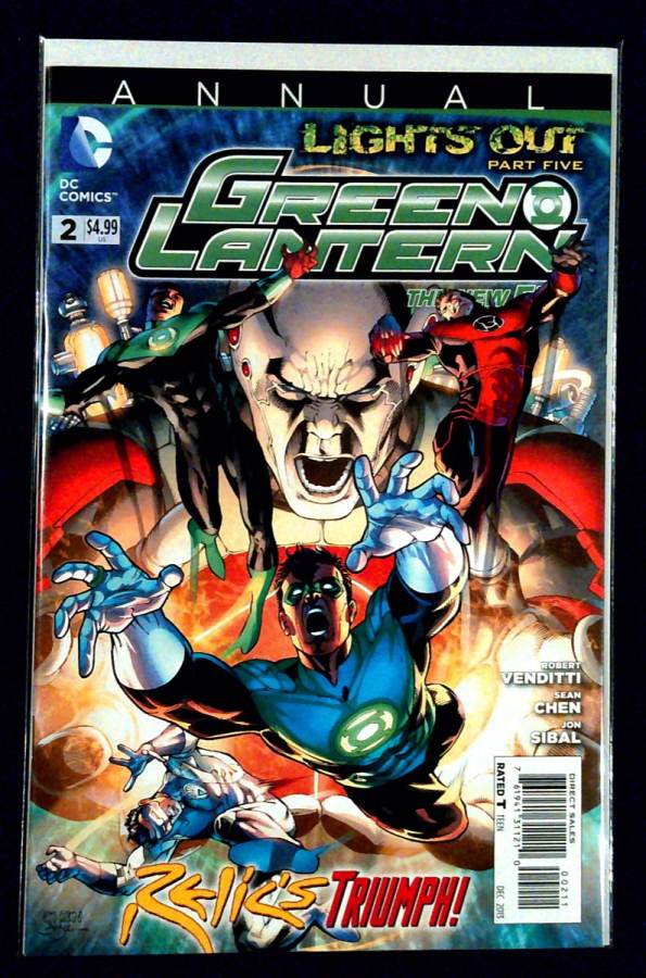 Green Lantern Annual #2 cover