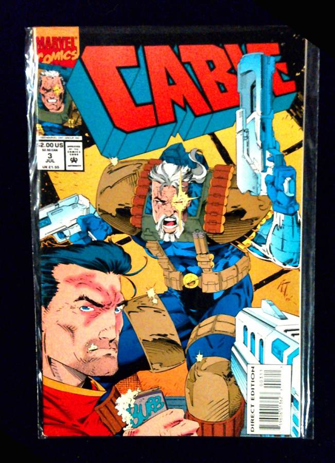 Cable #3 (1993) Marvel unassessed cover