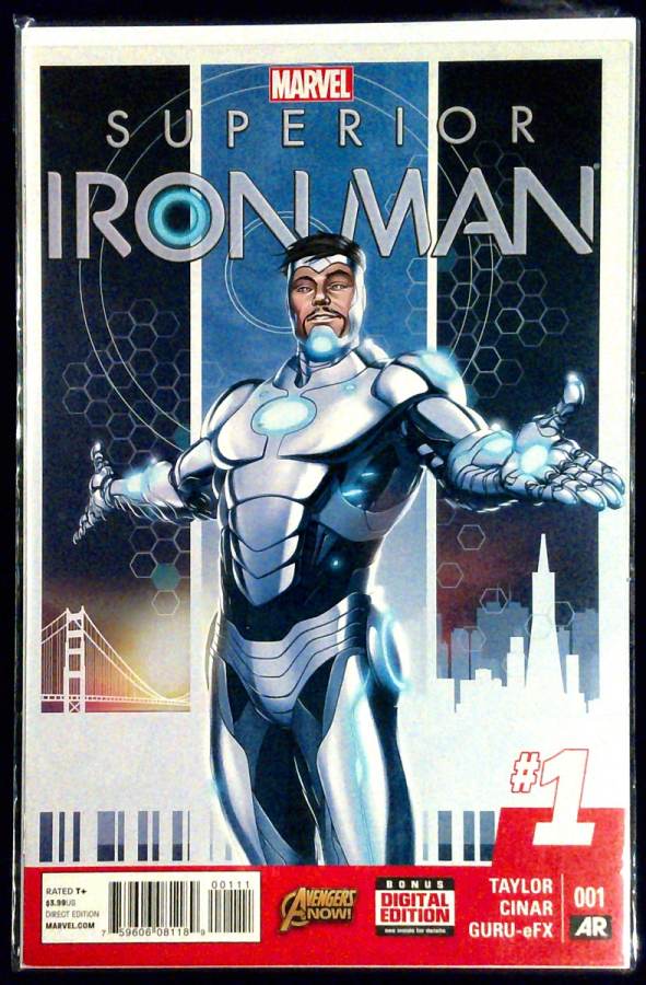 Superior Iron Man #1 cover