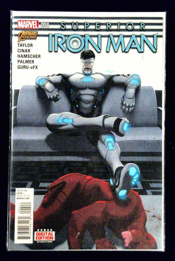 Superior Iron Man #4 cover