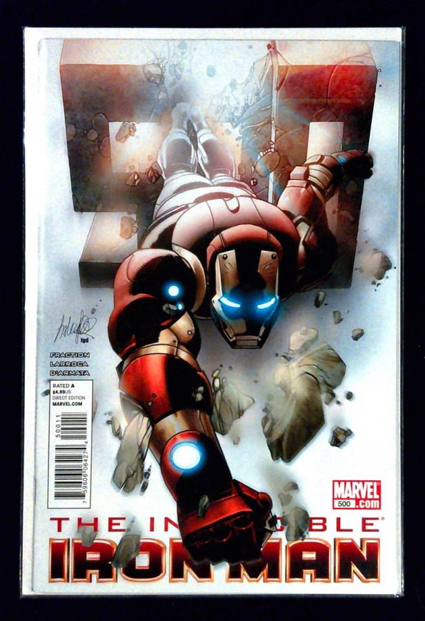 The Invincible Iron Man #500 cover