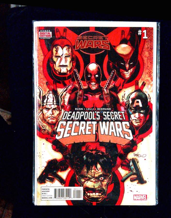Deadpool's Secret Secret Wars #1 cover