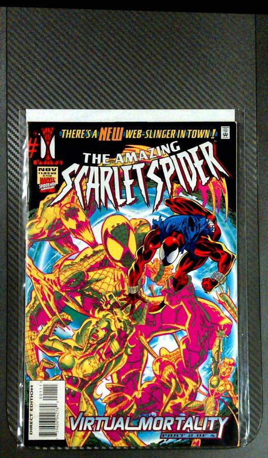 The Amazing Scarlet Spider #1 (1995) Marvel Comics unassessed cover
