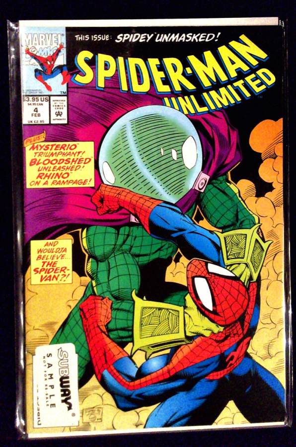 Spider-Man Unlimited #4 cover