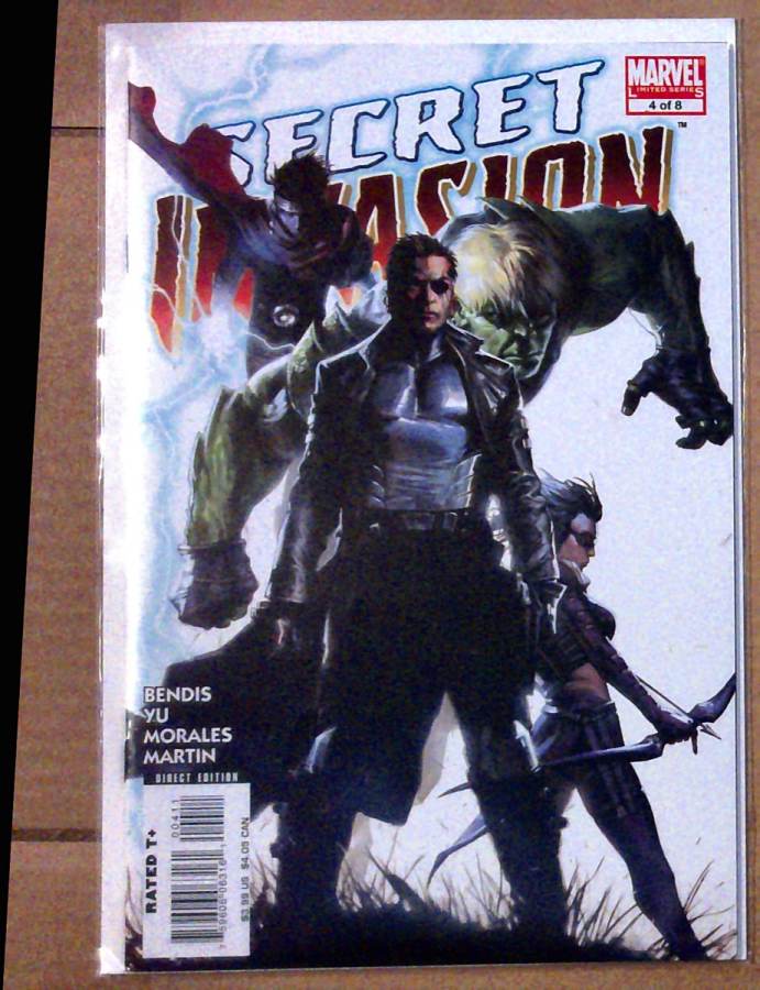 Secret Invasion #4 cover