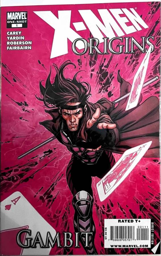 X-Men Origins: Gambit #1 (2009) Marvel Comics unassessed cover