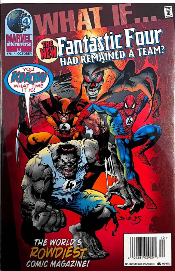 What If...? #78 (1989) Marvel unassessed cover