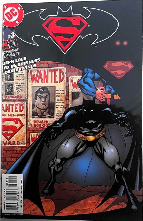Superman/Batman #3 (2003) DC Comics unassessed cover